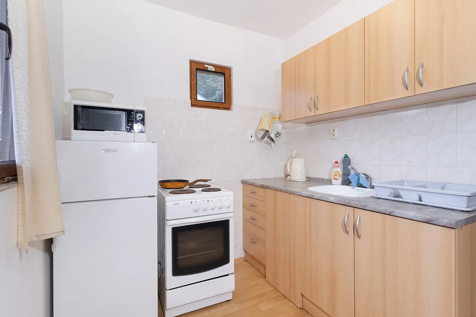 Kitchen in the apartment