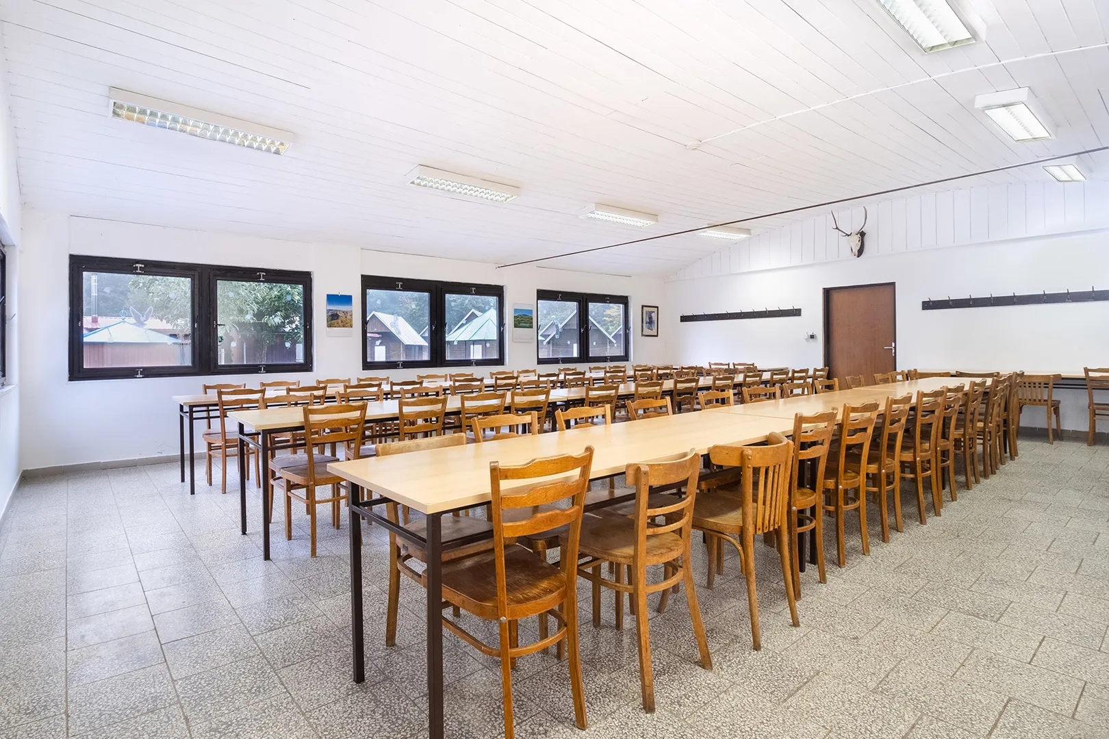 Professional kitchen at the Baumat resort