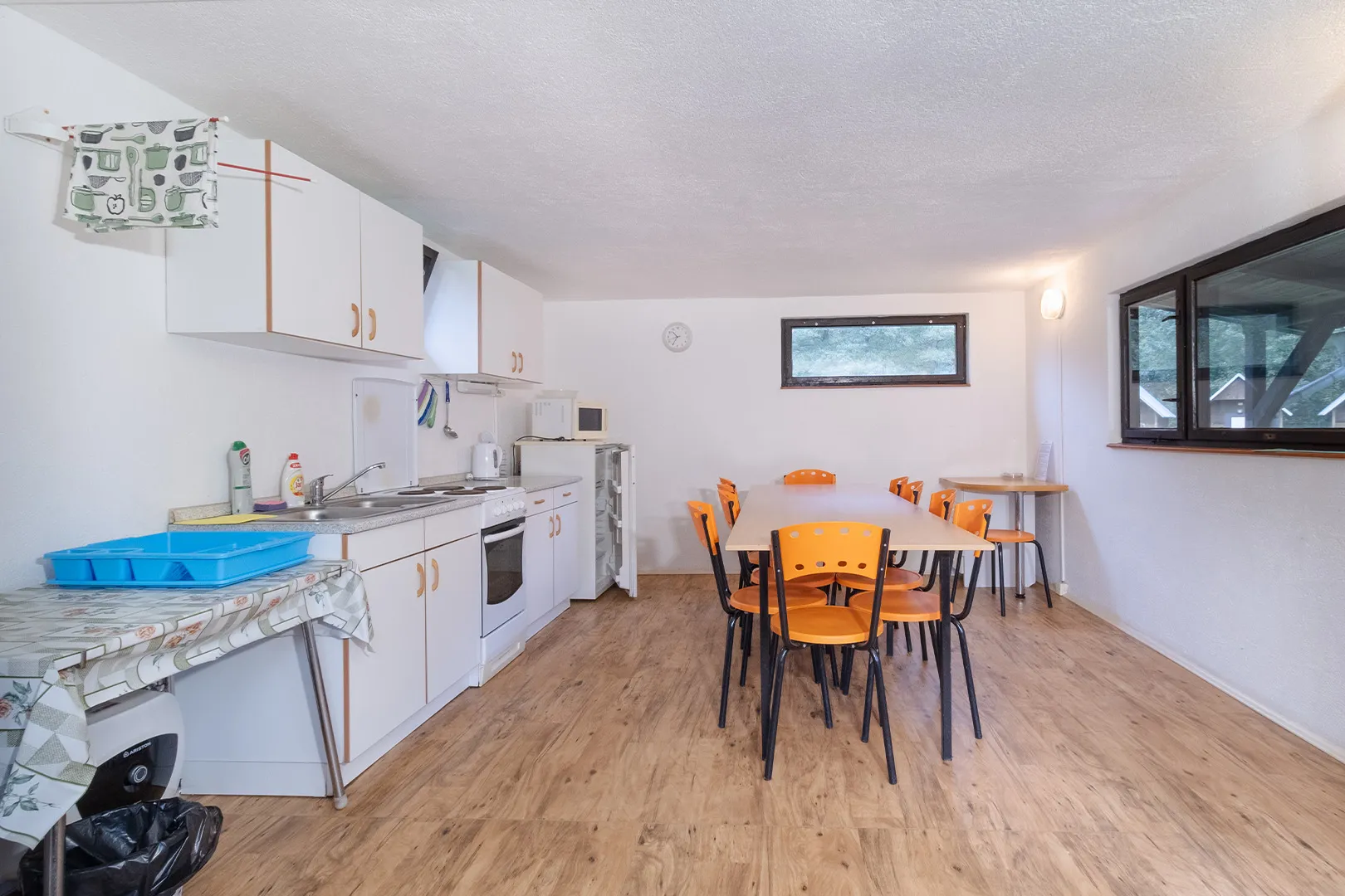 Seating in the kitchenette