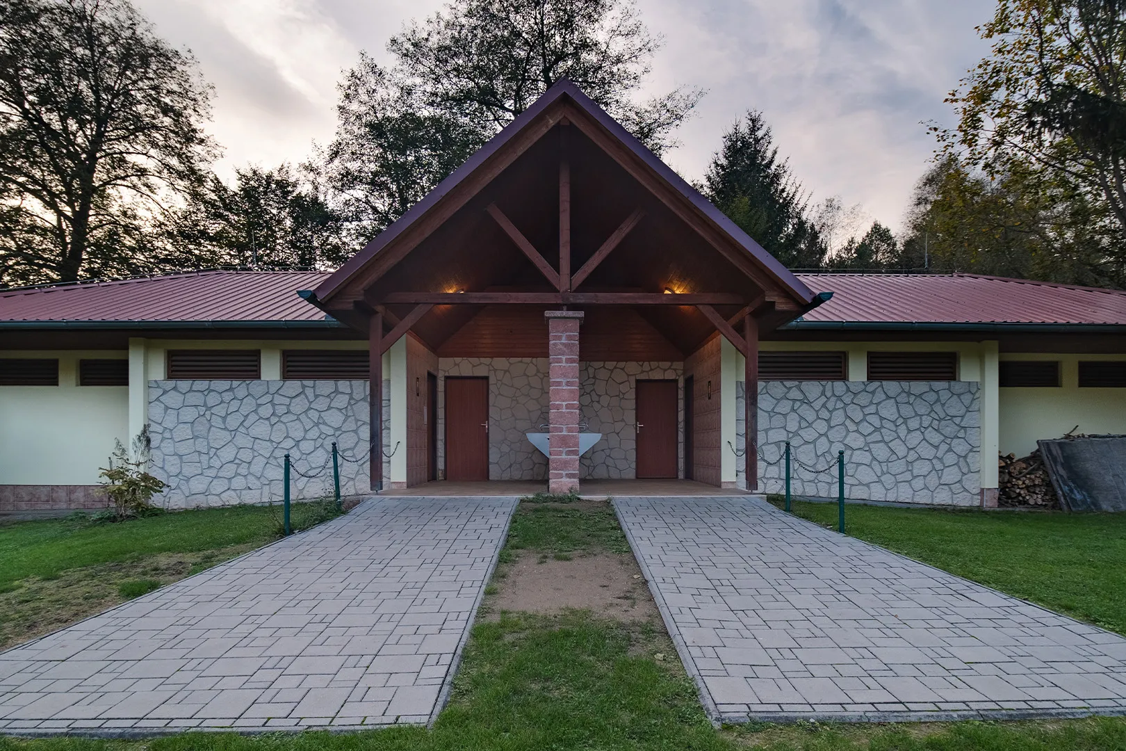 Main sanitary facilities of the resort